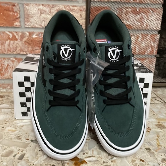 Vans Rowan pro jungle green true white pop Cush - Picture 3 of 9
